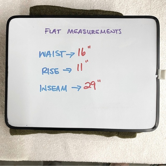 Vintage Handmade Army Green Wool Army Pants 30 - Picture 3 of 15